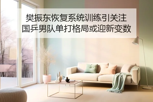 樊振东恢复系统训练引关注 国乒男队单打格局或迎新变数